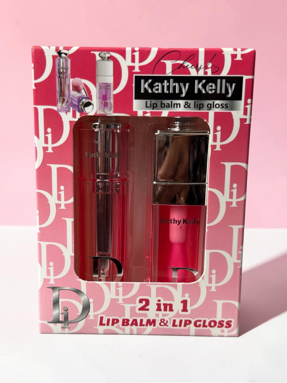 Kathy Kelly 2-in-1 Lip Balm & Lip Gloss